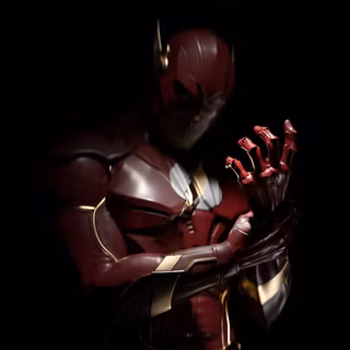 Comic Black Flash wallpaper