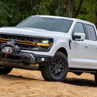 Neon Ford F-150 wallpaper