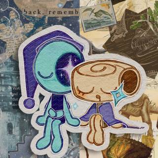 Shelly x Astro wallpaper