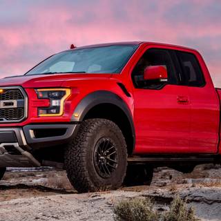 Neon Ford F-150 wallpaper