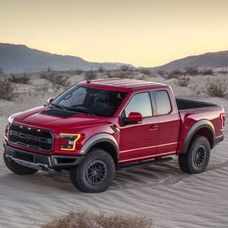 Neon Ford F-150 wallpaper