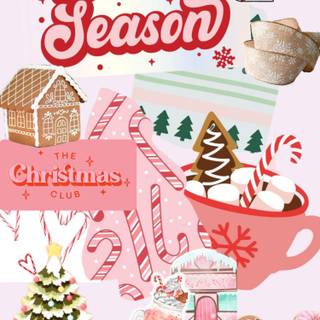 Candy cane wallpaper