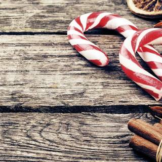 Candy cane wallpaper