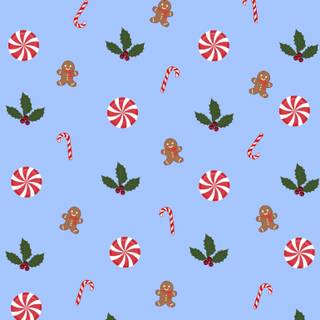 Candy cane wallpaper