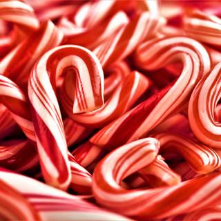 Candy cane wallpaper