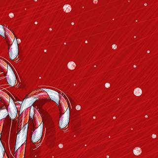 Candy cane wallpaper