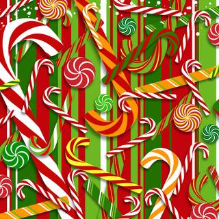 Candy cane wallpaper