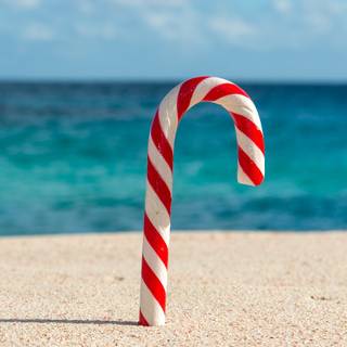 Candy cane wallpaper