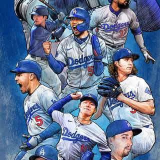 Los Angeles Dodgers 2025 wallpaper