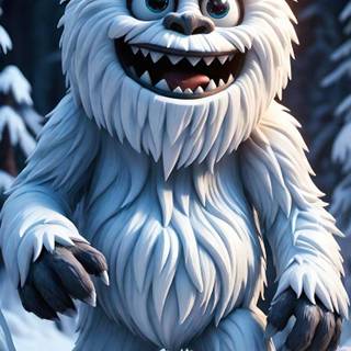 The Abominable Snowman wallpaper