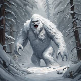 The Abominable Snowman wallpaper