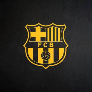 FC Barcelona black wallpaper