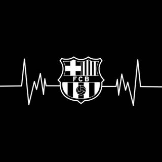 FC Barcelona black wallpaper