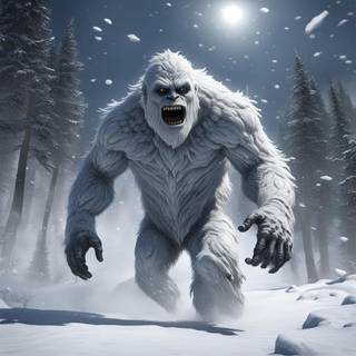 The Abominable Snowman wallpaper