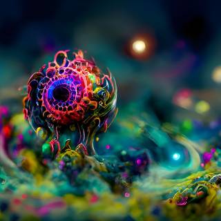 AI abstract wallpaper