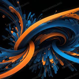 AI abstract wallpaper