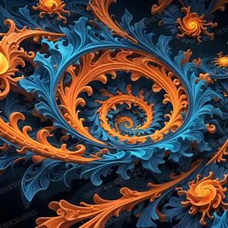 AI abstract wallpaper