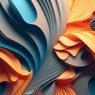 AI abstract wallpaper