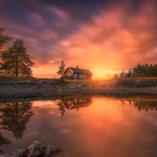 Computer lock screen wallpaper