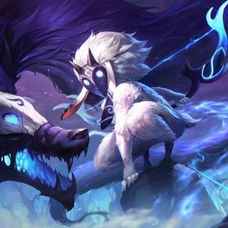 League of Legends Kindred wallpaper