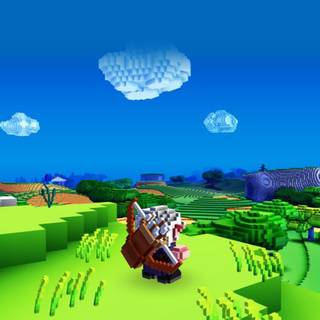 Cube World wallpaper