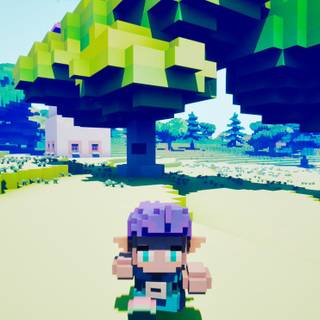 Cube World wallpaper