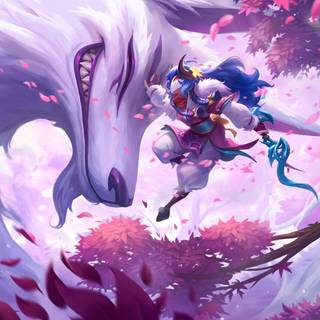 League of Legends Kindred wallpaper