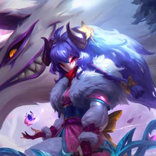 League of Legends Kindred wallpaper
