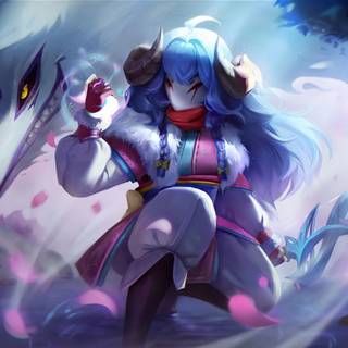 League of Legends Kindred wallpaper