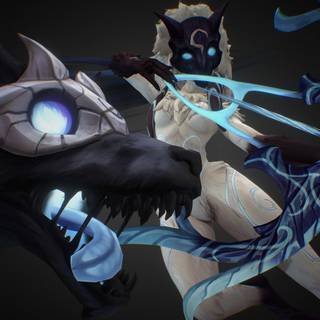League of Legends Kindred wallpaper