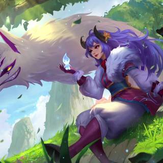 League of Legends Kindred wallpaper