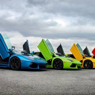 Supercars PC wallpaper
