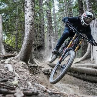 Mountain biker wallpaper