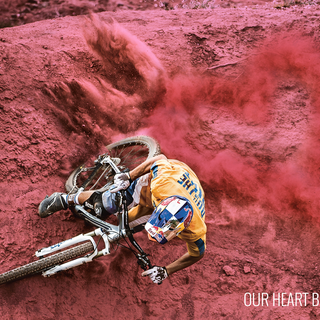 Mountain biker wallpaper