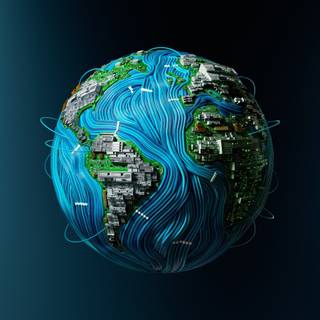 Technology world wallpaper