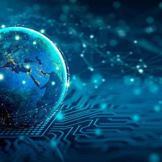 Technology world wallpaper