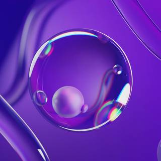 Glass effect wallpaper