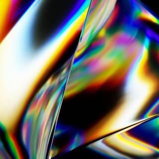 Glass effect wallpaper