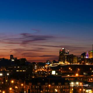 Night city laptop wallpaper