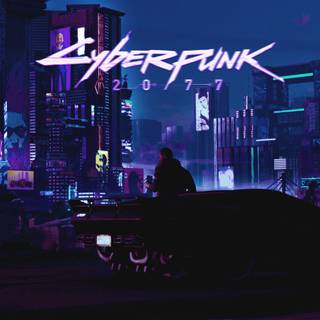 Night city laptop wallpaper