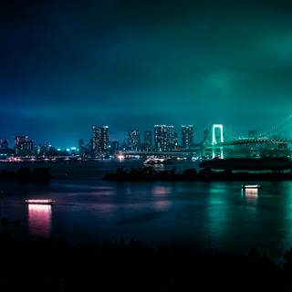 Night city laptop wallpaper