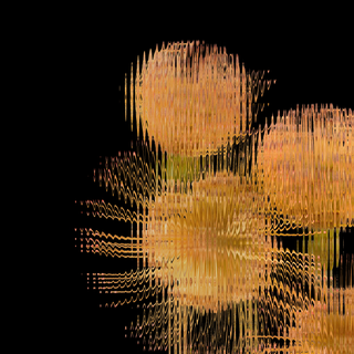 Glass effect wallpaper