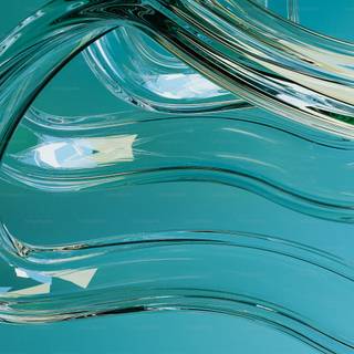 Glass effect wallpaper