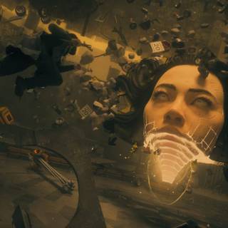 CONTROL Resonant wallpaper