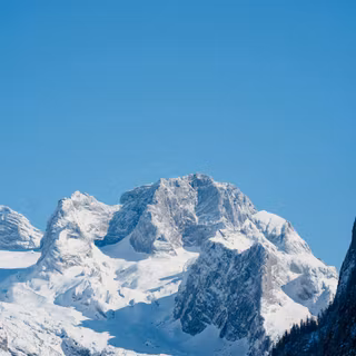 Winter peak wallpaper