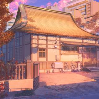 Anime autumn 1920x1080 wallpaper