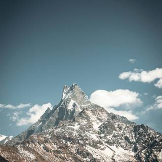 Winter peak wallpaper