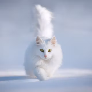 Nature cat winter wallpaper