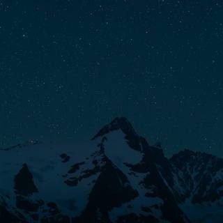 Winter peak wallpaper