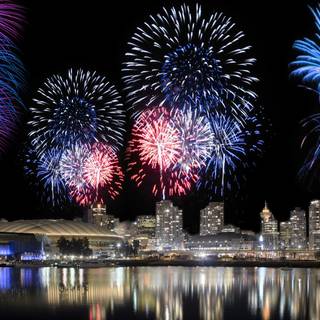 New Year cities wallpaper